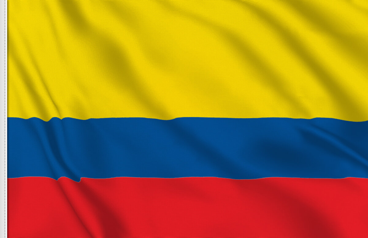 Bandiera Colombia in vendita, bandiera colombiana