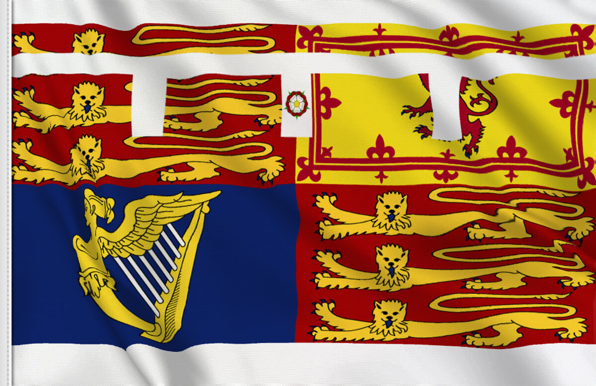 AZ FLAG Bandiera Da Tavolo Regno Inglese Del Wessex 519-927 15x10 cm - Piccola Bandierina Di Wessex 10 x 15 cm