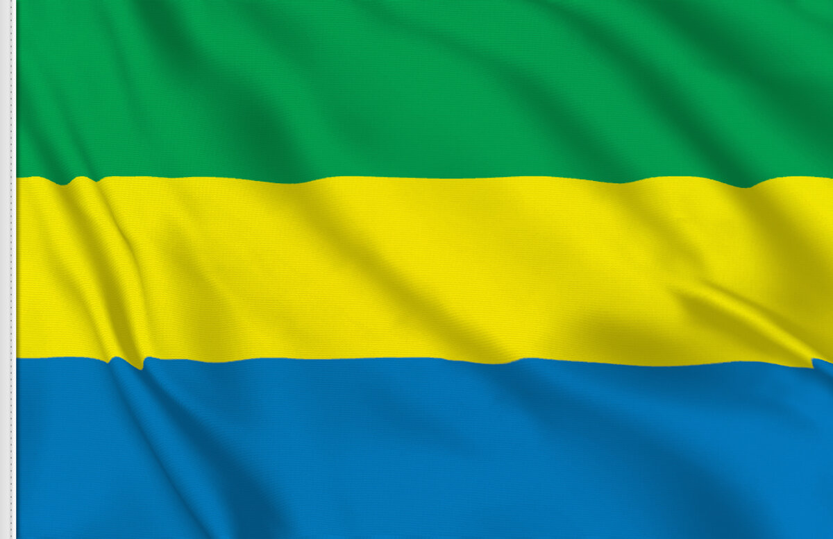 Bandiera Gabon in vendita, bandiera del Gabon Bandiera Gabon in vendita, bandiera del Gabon