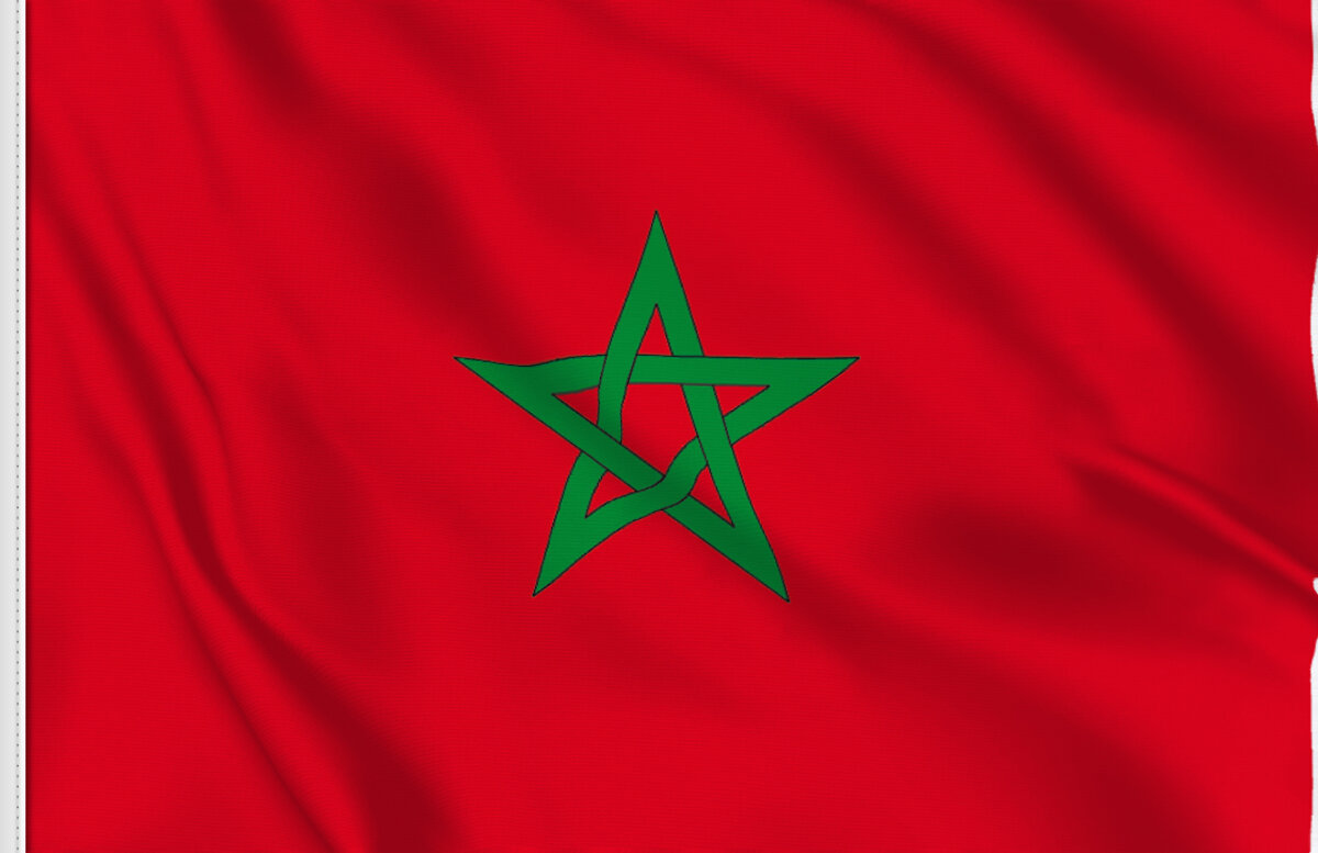 Bandiera Marocco in vendita, bandiera del Marocco
