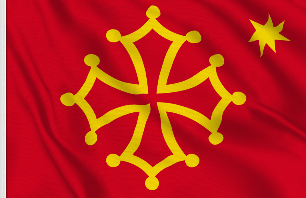 Adesivo Bandiera Paesi Baschi (Regione Francese) - 15x10 Cm, Adesivo In Vinile Per Esterni, Prodotto In Francia