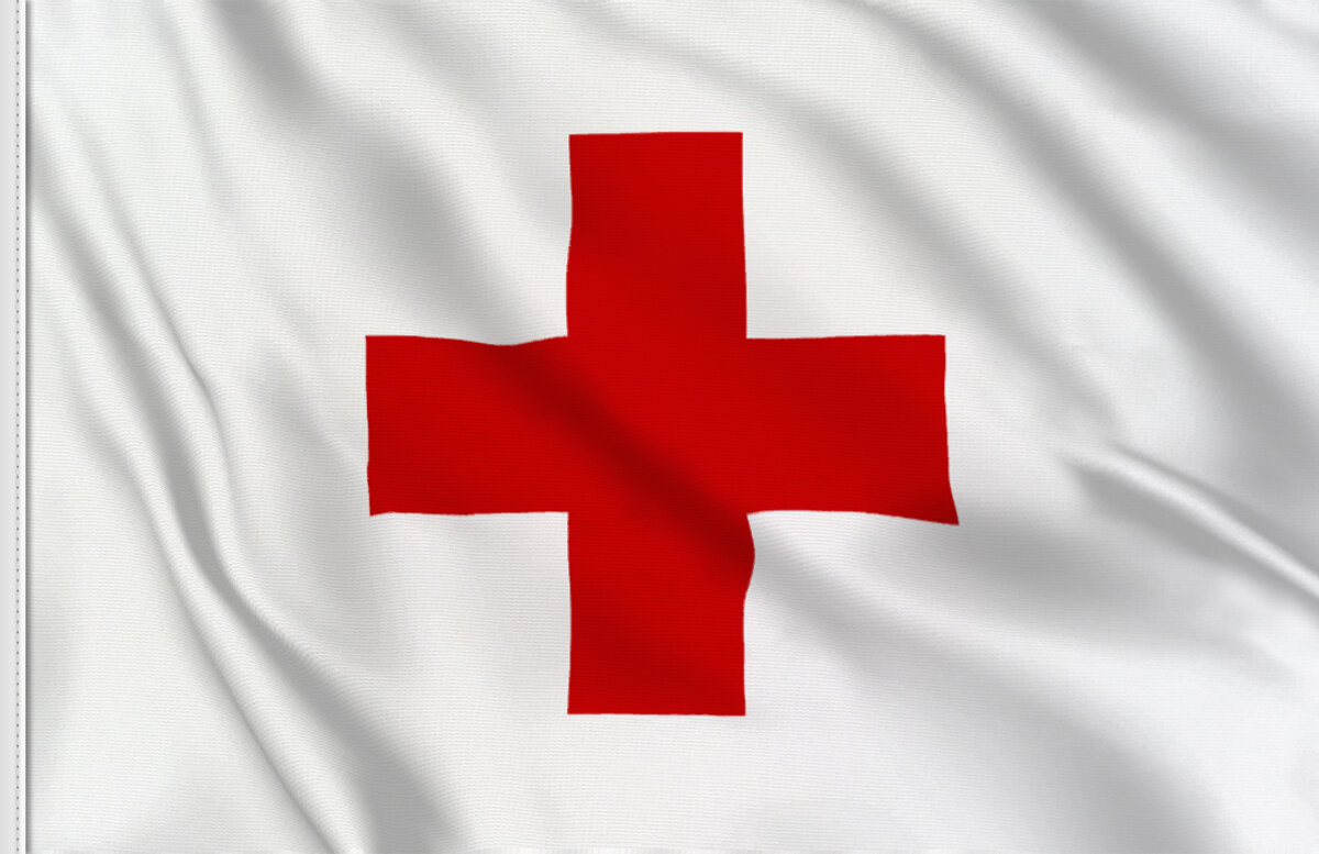 Bandiera da pennone Comitato Internazionale Croce Rossa 70x105cm 