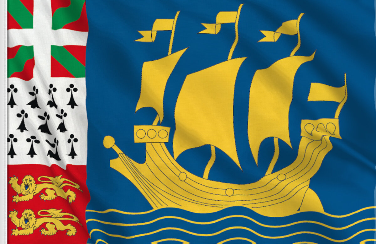 Bandiera Saint Kitts e Nevis 70x105 cm da pennone