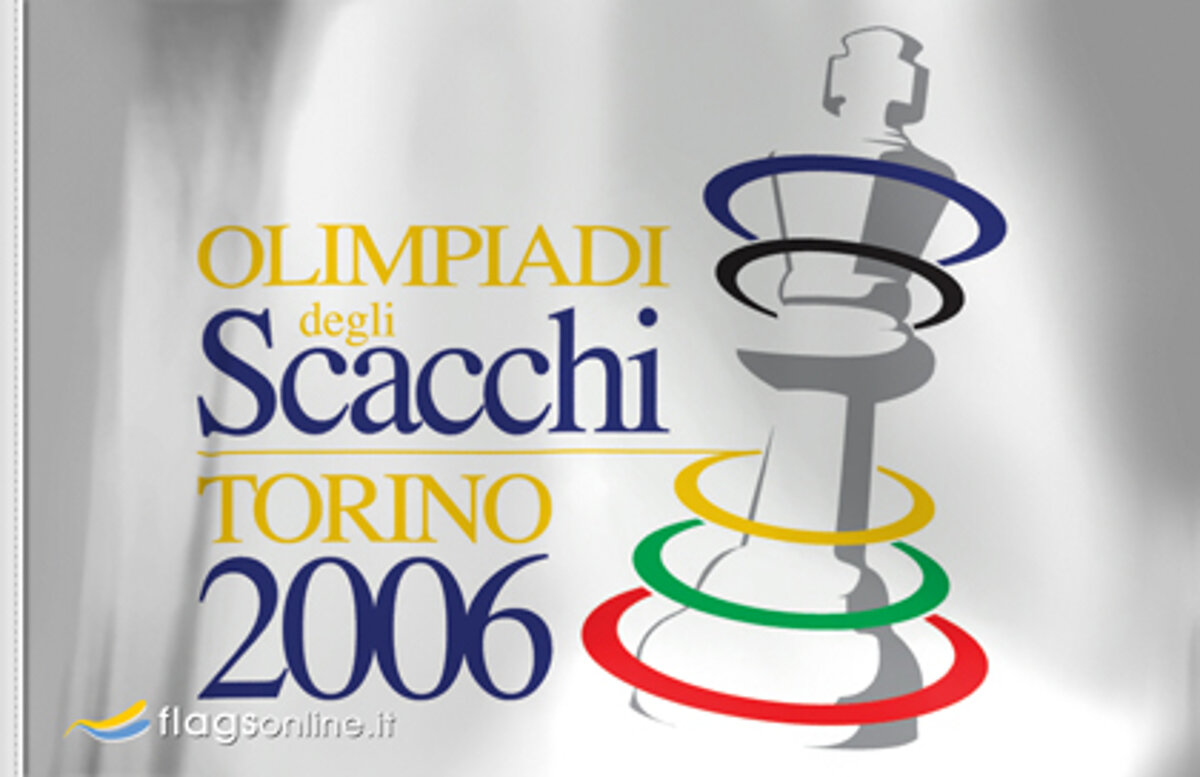 Bandiera Olimpiadi degli Scacchi in vendita Bandiere.it