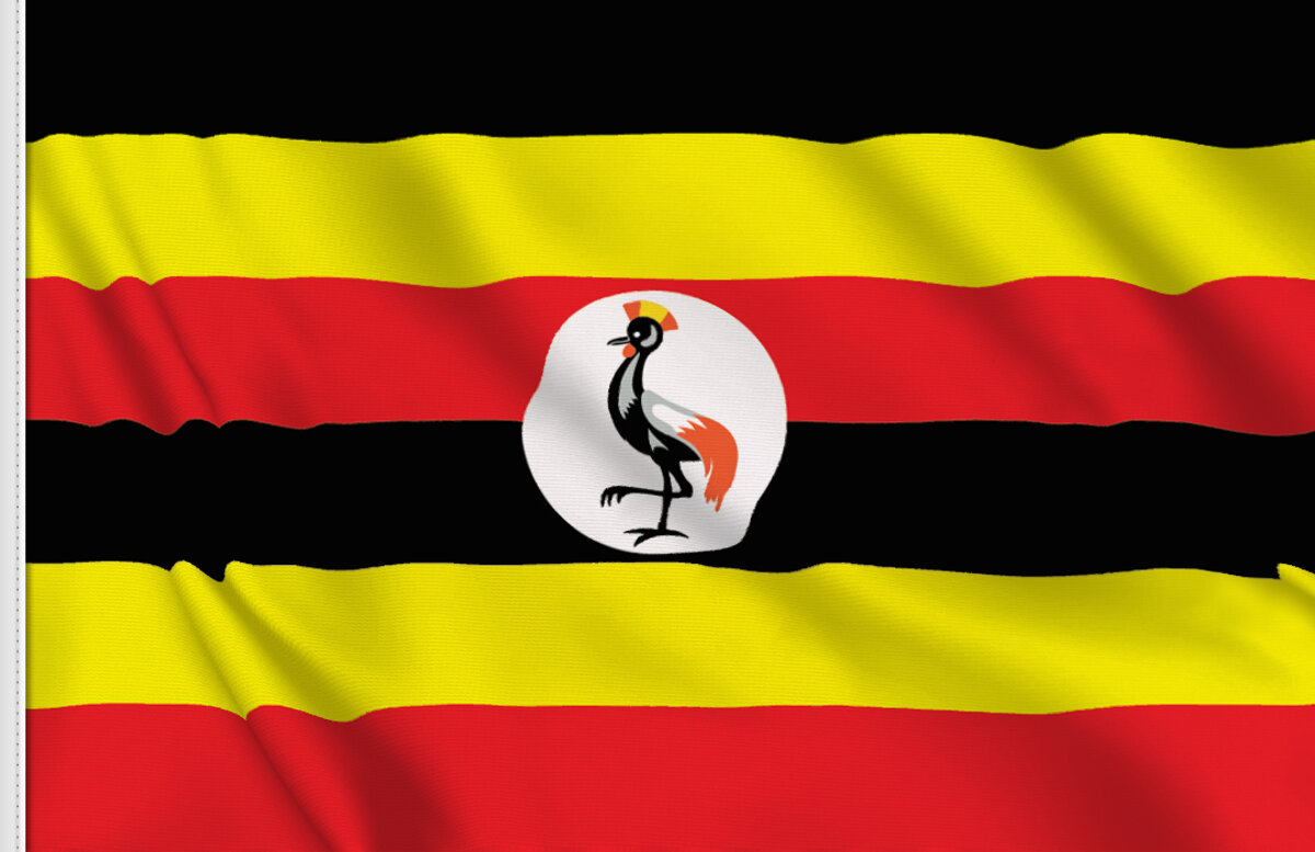 Adesivo Bandiera Uganda Per Auto: Resistente UV E Graffi, 8 X 5 Cm - 3
