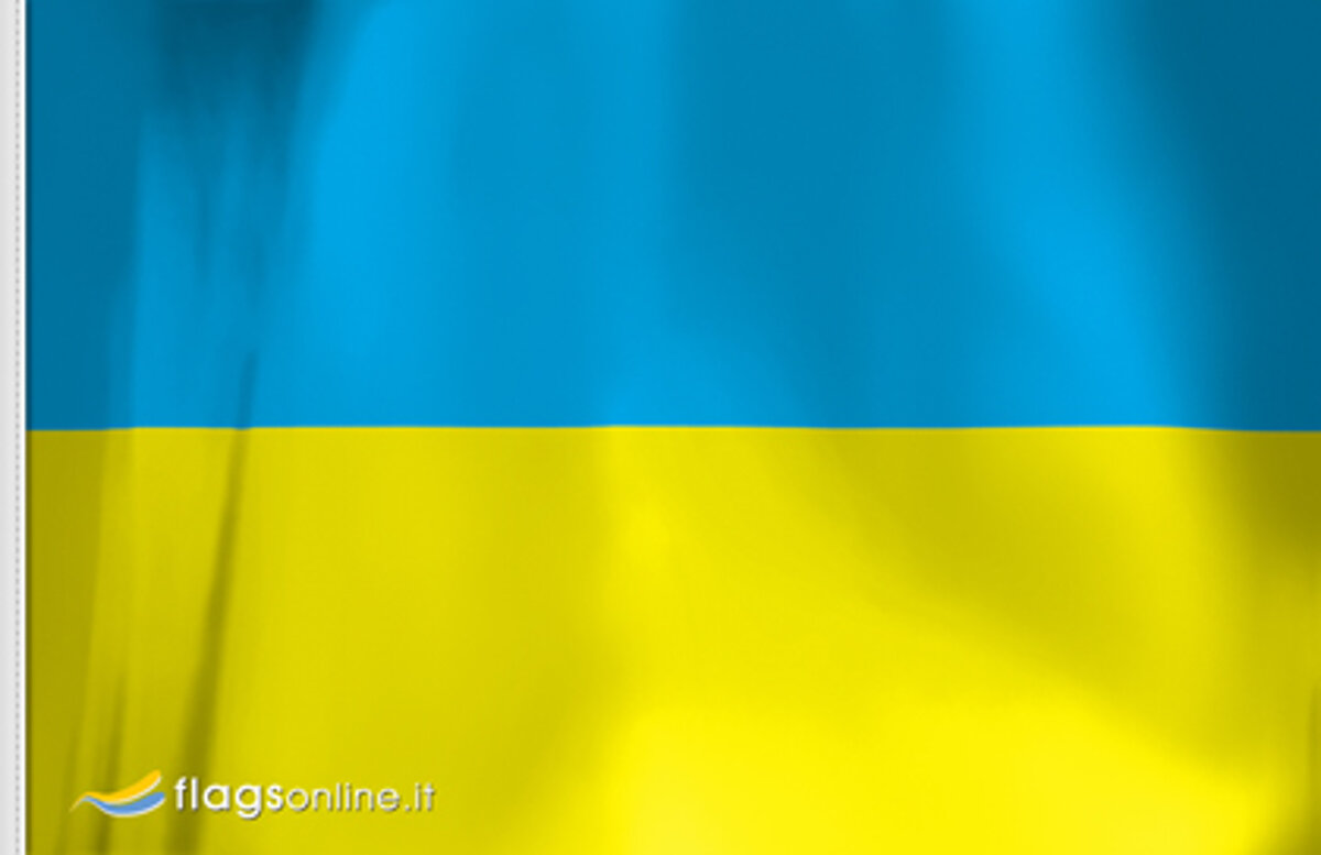 Bandiera Ucraina in vendita, bandiera dell'Ucraina