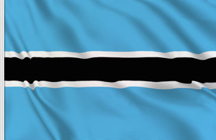 Bandiera Botswana