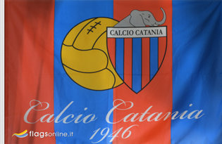Bandiera Catania Calcio Ufficiale