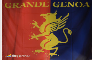 Bandiera Genoa Calcio Storica