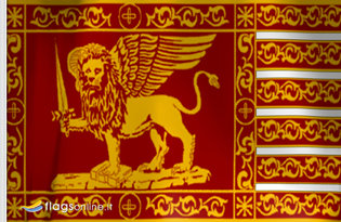 Bandiera Venezia Leone San Marco, il gonfalone di Venezia