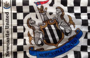 Bandiera Newcastle United FC