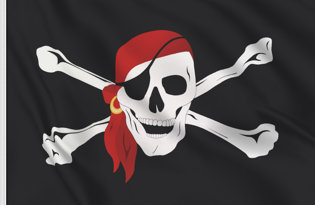 Bandiera Pirata bandana