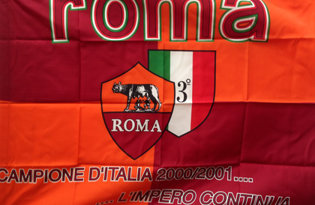 Bandiera AS Roma Campione Storica