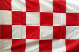 Bandiera Scacchi biancorossi