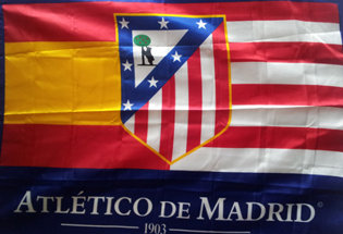 Bandiera Club Atletico de Madrid