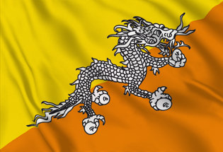 Bandiera Bhutan