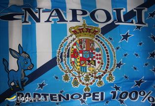 Bandiera Napoli Borbonica Storica
