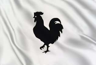 Bandiera Chianti bianca