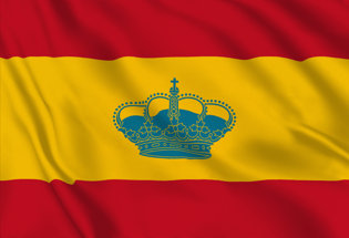 Bandiera Spagna diporto