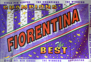 Bandiera Fiorentina Best Storica