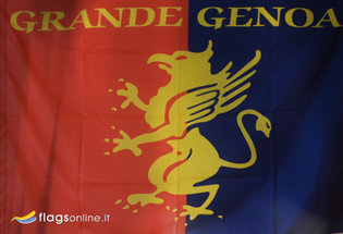 Bandiera Genoa Calcio Storica