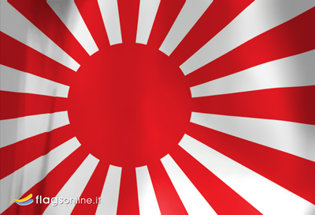 Bandiera Giappone-Marina