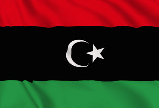 Bandiera Libia