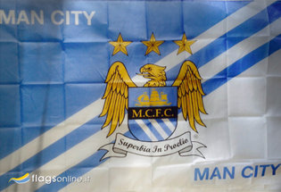 Bandiera Manchester City FC