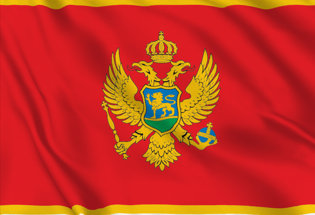 Bandiera Montenegro