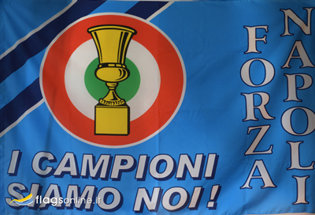 Bandiera Napoli Coppa Italia