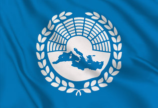 Bandiera Assemblea Parlamentare Mediterraneo
