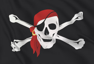 Bandiera Pirata bandana
