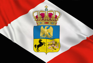 Bandiera Napoleonica Regno di Napoli 1808