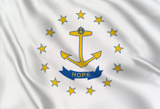Bandiera Rhode Island