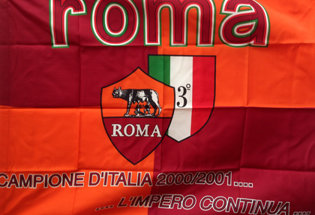 Bandiera AS Roma Campione Storica