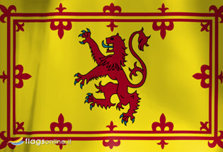 Bandiera Stendardo Reale di Scozia