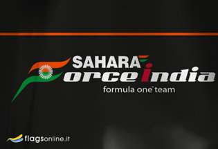 Bandiera Sahara Force India