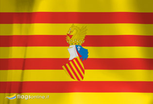 Bandiera Senyera Valenciana pre-autonomia