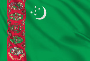 Bandiera Turkmenistan