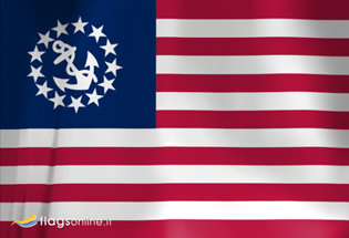 Bandiera USA Marina Mercantile