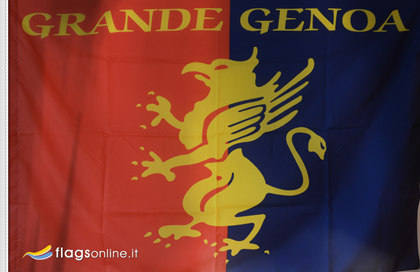 Bandiera Genoa Calcio Storica