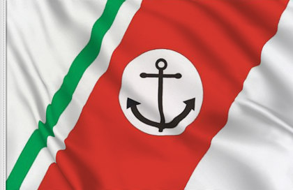 Bandiera Italia Guardia Costiera