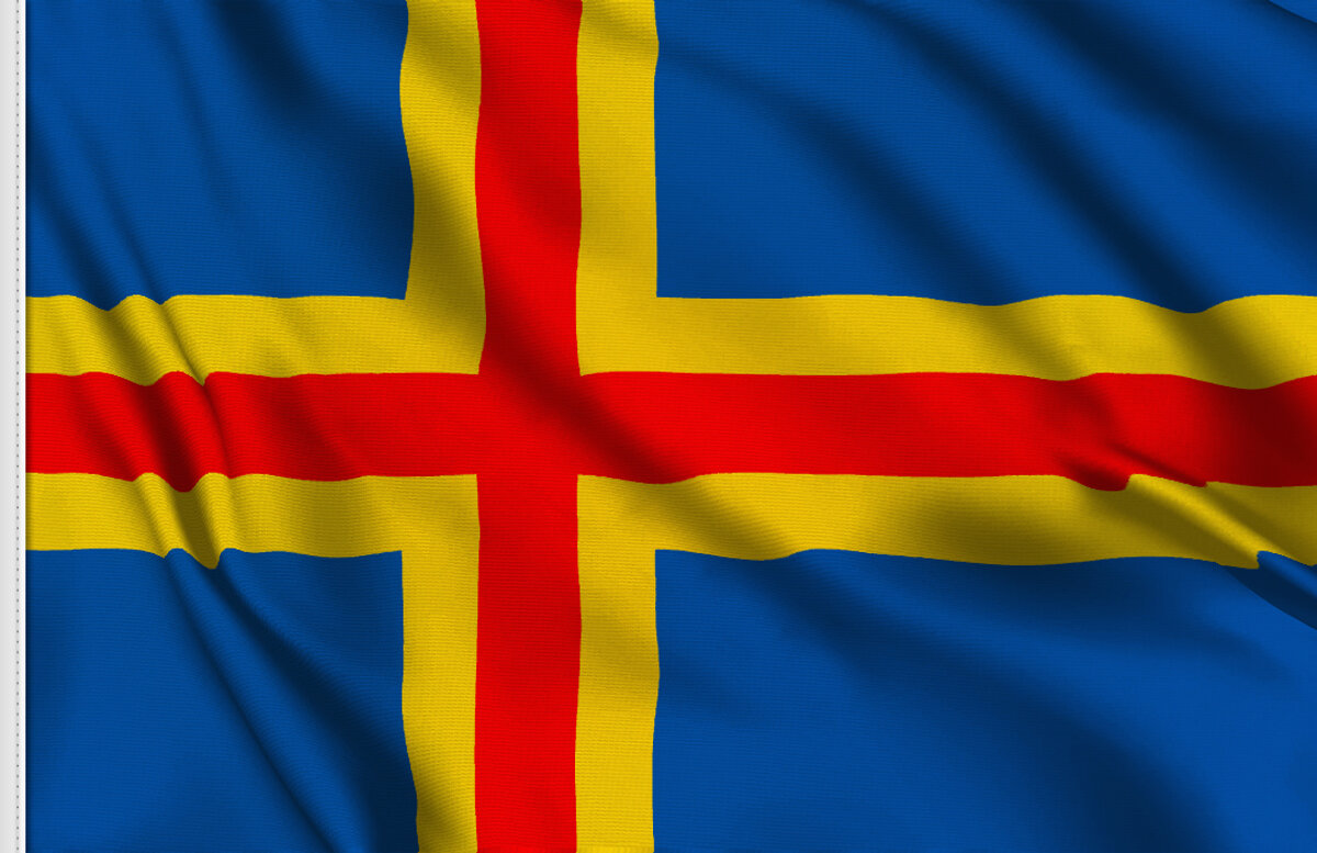 Bandiera Aland in vendita, bandiera di Aland