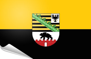 Bandiera adesiva Sassonia-Anhalt