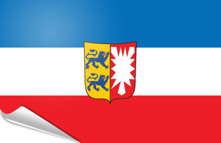 Bandiera adesiva Schleswig-Holstein