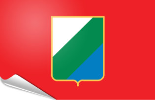 Bandiera adesiva Abruzzo