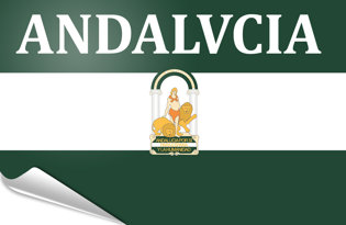 Bandiera adesiva Andalusia-arbondaira