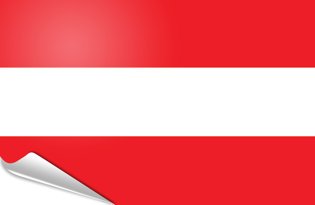 Bandiera adesiva Austria