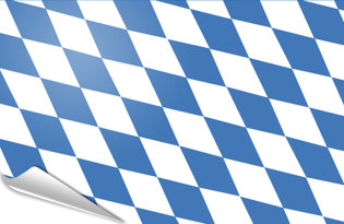 Bandiera adesiva Monaco di Baviera