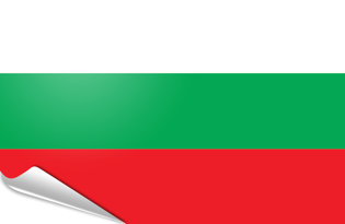 Bandiera adesiva Bulgaria